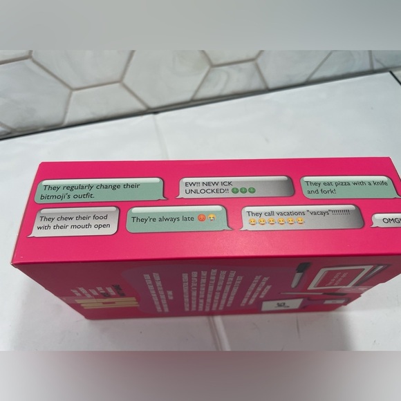 Ick Party Game For Friends, WHAT GIVES YOU THE ICK? NEW Fun Gift - Picture 7 of 8